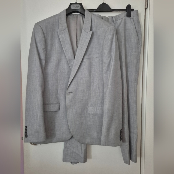 Topman Light Gray Suit Set - Picture 2 of 6